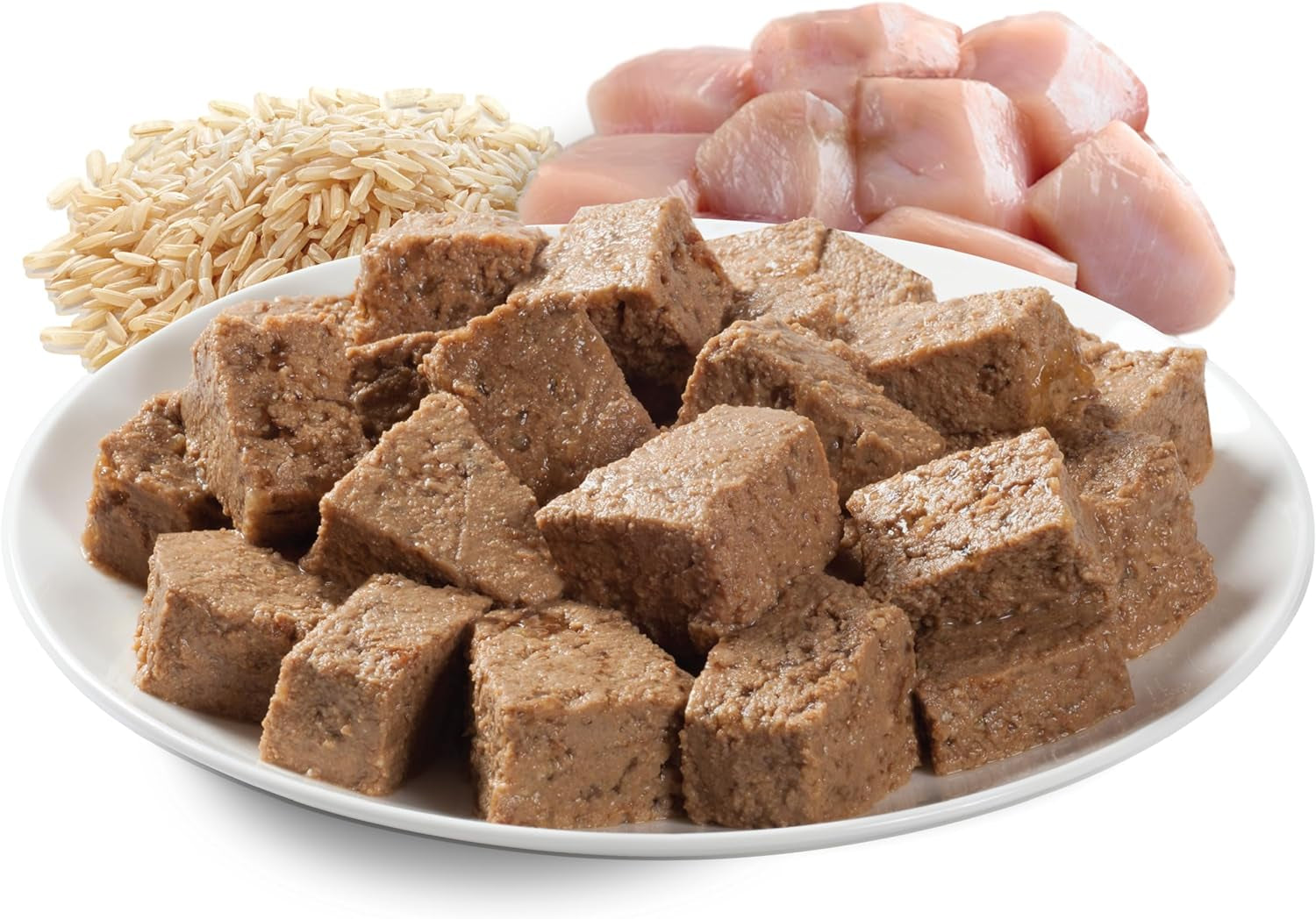 Chicken and Rice Wet Puppy Food, 12 Cans, Medium